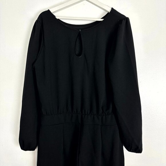 NIKKI LUND Joy Long Sleeve Jumpsuit in Black Size X-Large - Picture 10 of 10